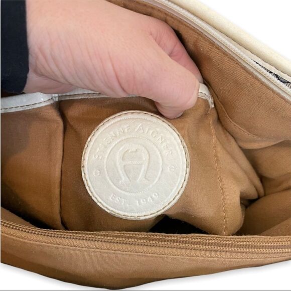 Etienne Aigner Monogram Tote Bag - Picture 12 of 13